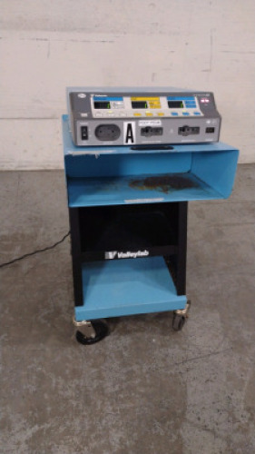 VALLEYLAB FORCE FX ESU ON ROLLING CART