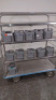 DEVILBISS 7305P-D LOT OF HOMECARE SUCTION UNITS (NO CART)
