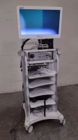 ARTHREX SYNDERGY HD3 ENDOSCOPY SYSTEM TO INCLUDE: HD3 CAMERA CONTROL UNIT, AR-3210-0003 CAMERA HEAD, 26 INCH HD3 MONITOR, TABLET, TOWER