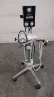 MDS HOSPITAL MODEL NITRONOX DELIVERY UNIT ON ROLLING STAND
