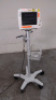 PHILIPS INTELLIVUE MP30 PATIENT MONITOR ON ROLLING STAND