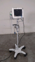 PHILIPS INTELLIVUE MP5T PATIENT MONITOR ON ROLLING STAND