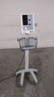MINDRAY DATASCOPE ACCUTORR PLUS PATIENT MONITOR ON ROLLING STAND