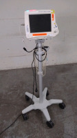 PHILIPS INTELLIVUE MP30 PATIENT MONITOR WITH MULTI-PARAMETER MODULE (M3001A) ON ROLLING STAND
