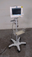 PHILIPS INTELLIVUE MP30 PATIENT MONITOR ON ROLLING STAND