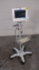 PHILIPS INTELLIVUE MP30 PATIENT MONITOR ON ROLLING STAND