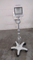PHILIPS TELEMON PATIENT MONITOR ON ROLLING STAND