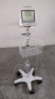 PHILIPS TELEMON PATIENT MONITOR ON ROLLING STAND