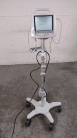 PHILIPS TELEMON PATIENT MONITOR ON ROLLING STAND