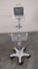 PHILIPS TELEMON PATIENT MONITOR ON ROLLING STAND