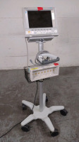 HP M1204A VIRIDIA 24CT PATIENT MONITOR ON ROLLING STAND