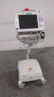 INVIVO PRECESS PATIENT MONITORING SYSTEM WITH MODULES (ECG, SPO2) AND BP CABLES ON ROLLING STAND