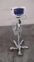 WELCH ALLYN 53STP VITAL SIGNS MONITOR ON ROLLING STAND