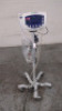 WELCH ALLYN 53STP VITAL SIGNS MONITOR ON ROLLING STAND
