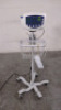 WELCH ALLYN 53STO VITAL SIGNS MONITOR ON ROLLING STAND