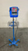 GE DINAMAP PRO 400V2 VITAL SIGNS MONITOR ON ROLLING STAND