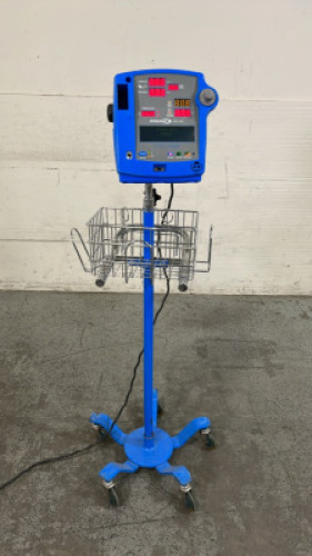 CRITIKON DINAMAP PRO 400 VITAL SIGNS MONITOR ON ROLLING STAND