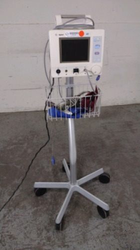 AGILENT A3 PATIENT MONITOR ON ROLLING STAND