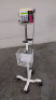 ALARIS/IVAC 4415 VITAL SIGNS MONITOR ON ROLLING STAND