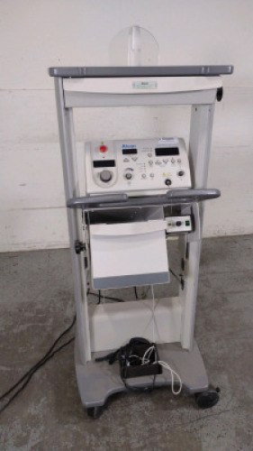 ALCON SURGICAL OPHTHALAS 532 EYELITE LASER PHOTOCOAGULATOR ON ROLLING STAND