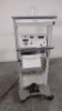 ALCON SURGICAL OPHTHALAS 532 EYELITE LASER PHOTOCOAGULATOR ON ROLLING STAND