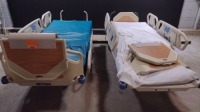 LOT OF (2) HILL-ROM TOTAL CARE HOSPITAL BEDS