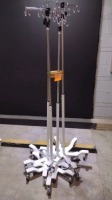 LOT OF IV POLES