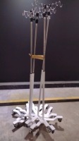 LOT OF IV POLES