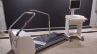 GE CASE STRESS TEST WORKSTATION WITH T2100 TREADMILL