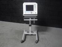 RESPIRONICS, INC. BIPAP VISION VENTILATOR ON ROLLING STAND