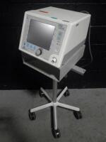 RESPIRONICS BIPAP VISION VENTILATOR ON ROLLING STAND