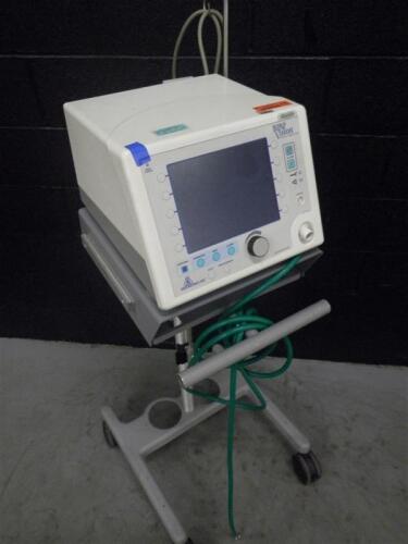 RESPIRONICS, INC. BIPAP VISION VENTILATOR ON ROLLING STAND