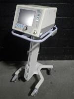 RESPIRONICS, INC. BIPAP VISION VENTILATOR ON ROLLING STAND