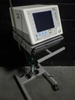 RESPIRONICS, INC. BIPAP VISION VENTILATOR ON ROLLING STAND