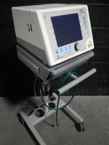 RESPIRONICS, INC. BIPAP VISION VENTILATOR ON ROLLING STAND