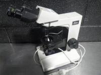 NIKON LABOPHOT MICROSCOPE WITH 2 EYEPIECES AND 2 OBJECTIVES