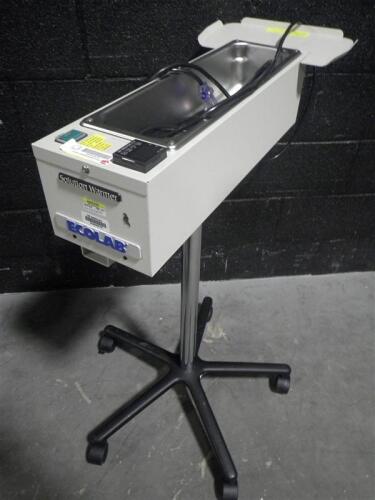 ECOLAB SOLUTION WARMER ON ROLLING STAND