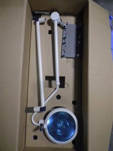 STRYKER BERCHTOLD CHROMOPHARE D300 CEILING MOUNTED EXAM LIGHT