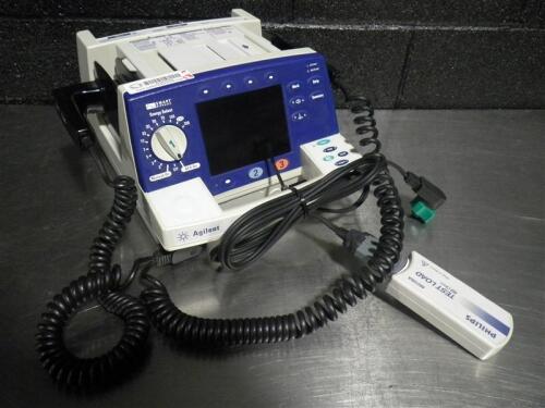 AGILENT HEARTSTREAM XL DEFIB WITH PACING,ECG,PADDLES