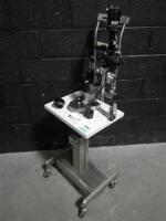 TOPCON SL-3E SLIT LAMP ON ROLLING STAND