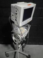 DATASCOPE PASSPORT XG PATIENT MONITOR ON ROLLING STAND