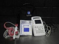 SONOSITE 180 PORTABLE ULTRASOUND WITH PROBES (C60/5 -2 MHZ,ICT/7-4 MHZ)