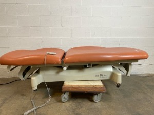 RITTER 244 EXAM TABLE W/HAND CONTROL
