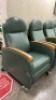 RECLINER CHAIR, QTY. (7) (LIGHT BROWN ARM) - 2
