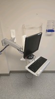 WALL MOUNT WORKSTATIONS, QTY. (10) **CPU, MONITOR, KEYBOARD NOT INCLUDED (LIGHT DEINSTALL)
