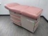 RITTER 304 POWERED EXAM TABLE (PINK TOP) - 2