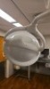 RITTER BY MIDMARK 255 MODEL NO: 255-003 SINGLE CEILING MOUNT, SINGLE HEAD EXAM LIGHT - 4