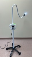 GYNEX MEL-50 FLEXIBLE ARM EXAM LIGHT ON MOBILE FLOOR STAND *****