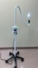 GYNEX MEL-50 FLEXIBLE ARM EXAM LIGHT ON MOBILE FLOOR STAND *****