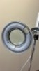 LUXO MAGNIFYING LAMP ON ROLLING STAND - 5
